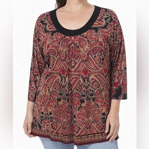 Apt 9 Deep ScoopNeck Stretchy Tunic